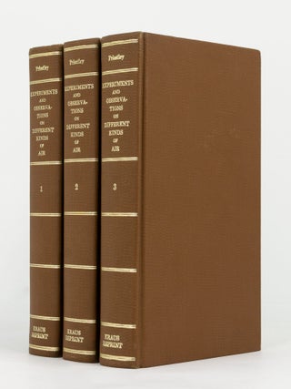 Item #144327 Experiments and Observations on Different Kinds of Air, and other Branches of...