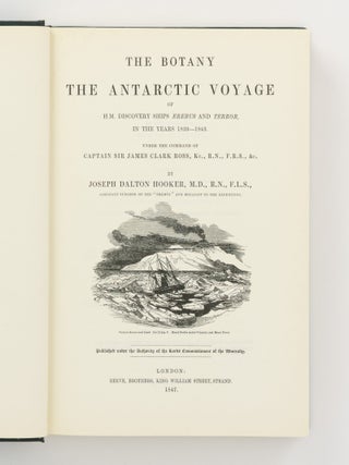 The Botany [of] the Antarctic Voyage of H.M. Discovery Ships 'Erebus' and 'Terror' in the Years 1839-1843 [facsimile edition in four volumes]