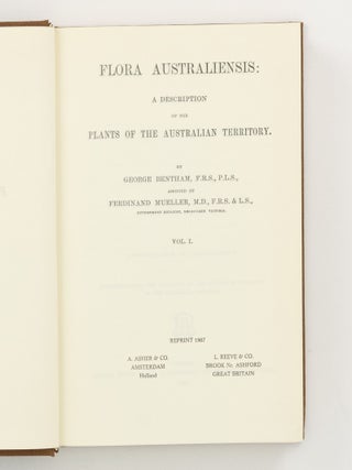 Flora Australiensis. A Description of the Plants of the Australian Territory