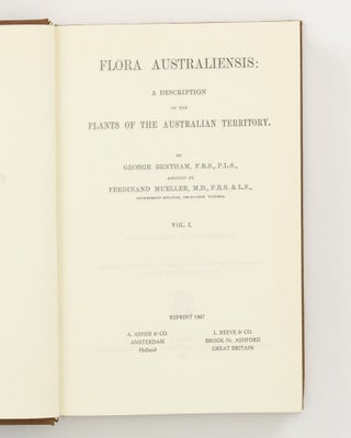 Flora Australiensis. A Description of the Plants of the Australian Territory