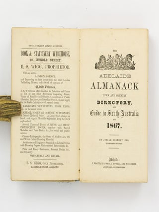 The Adelaide Almanack, Town and Country Directory, and Guide to South Australia for 1867