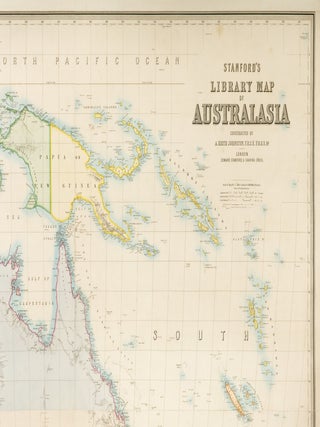 Stanford's Library Map of Australasia. Constructed by A. Keith Johnston