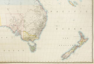 Stanford's Library Map of Australasia. Constructed by A. Keith Johnston