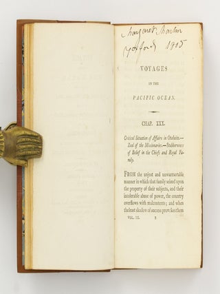 A Voyage round the World in the Years 1800, 1801, 1802, 1803, and 1804; in which the Author visited the Principal Islands in the Pacific Ocean, and the English Settlements of Port Jackson and Norfolk Island