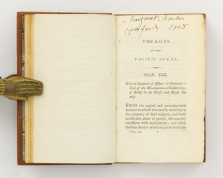 A Voyage round the World in the Years 1800, 1801, 1802, 1803, and 1804; in which the Author visited the Principal Islands in the Pacific Ocean, and the English Settlements of Port Jackson and Norfolk Island