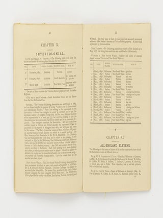 The South Australian Cricketers' Guide. Season 1876-77