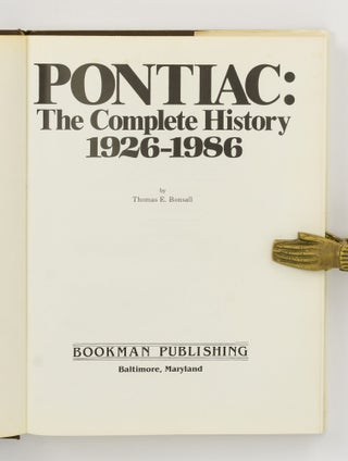 Pontiac. The Complete History, 1926-1986