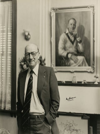 Item #144619 A masterly 1977 portrait by the Adelaide photographer David Simpson, featuring a...
