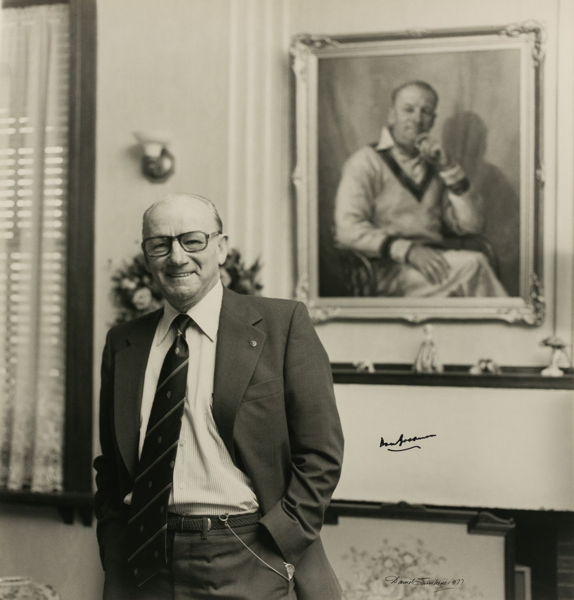 David Simpson A masterly 1977 portrait by the Adelaide photographer David Simpson ...