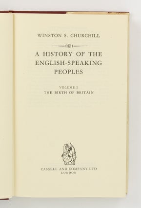 A History of the English-Speaking Peoples. Volume 1: The Birth of Britain. Volume 2: The New World. Volume 3: The Age of Revolution. Volume 4: The Great Democracies
