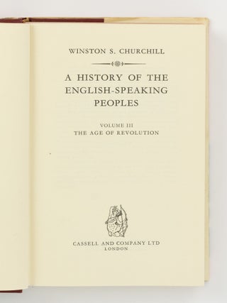 A History of the English-Speaking Peoples. Volume 1: The Birth of Britain. Volume 2: The New World. Volume 3: The Age of Revolution. Volume 4: The Great Democracies