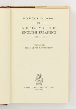 A History of the English-Speaking Peoples. Volume 1: The Birth of Britain. Volume 2: The New World. Volume 3: The Age of Revolution. Volume 4: The Great Democracies