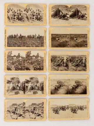A collection of 132 stereo photographs relating to the Second Boer War, published between 1900 and 1902