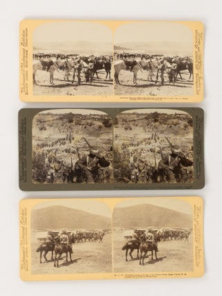 A collection of 132 stereo photographs relating to the Second Boer War, published between 1900 and 1902