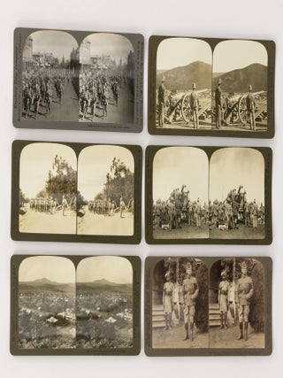 A collection of 132 stereo photographs relating to the Second Boer War, published between 1900 and 1902