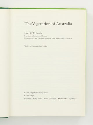 The Vegetation of Australia