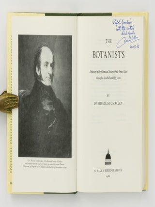 The Botanists. A History of the Botanical Society of the British Isles through a Hundred and Fifty Years
