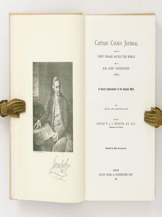 Captain Cook's Journal during his first Voyage round the World made in HM Bark 'Endeavour', 1768-71. A Literal Transcription of the Original MSS. with Notes and Introduction, edited by Captain W.J.L. Wharton