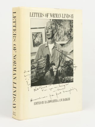 Item #144966 Letters of Norman Lindsay. Norman LINDSAY, R. G. HOWARTH, A W. BARKER