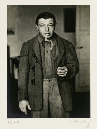 'Louis Tihanyi, 1926, Paris' [Plate 5 from the portfolio 'Andr&eacute; Kert&eacute;sz:. Andr&eacute; KERTESZ.