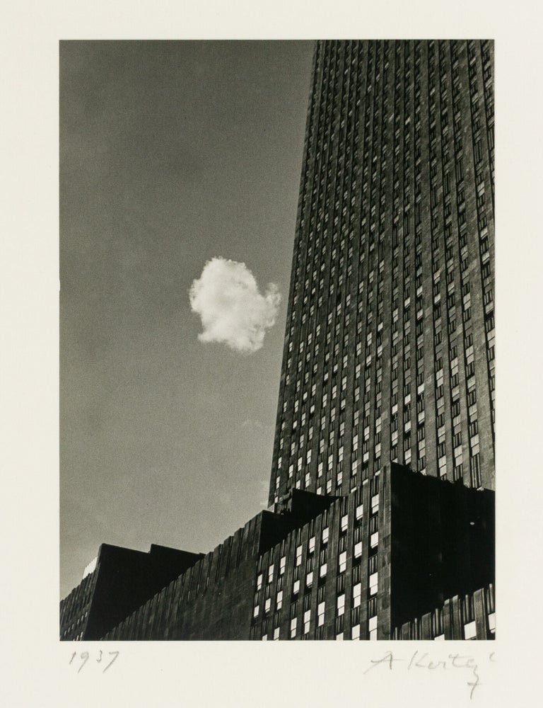 Item #145054 'Lost cloud, 1937, New York' [Plate 4 from the portfolio 'Andr&eacute; Kert&eacute;sz: Photographs, Volume II, 1930-1972']. Andr&eacute; KERTESZ.