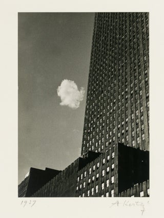 'Lost cloud, 1937, New York' [Plate 4 from the portfolio 'Andr&eacute; Kert&eacute;sz:. Andr&eacute; KERTESZ.