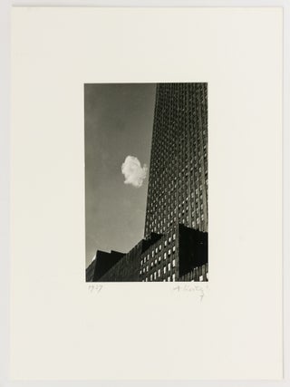 'Lost cloud, 1937, New York' [Plate 4 from the portfolio 'Andr&eacute; Kert&eacute;sz: Photographs, Volume II, 1930-1972']