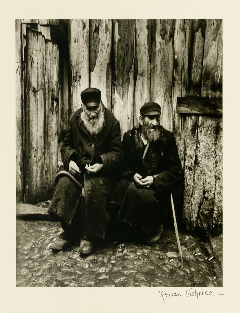 Item #145063 'Peddlers Transformed into Beggars by the Boycott, 1938' [Plate 4 from 'The Vanished World' Portfolio]. Roman VISHNIAC.
