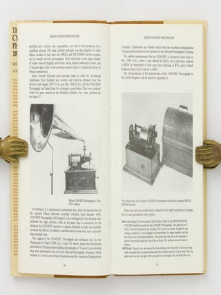 The Edison Cylinder Phonographs. A Detailed Account of the Entertainment Models until 1929
