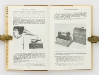 The Edison Cylinder Phonographs. A Detailed Account of the Entertainment Models until 1929