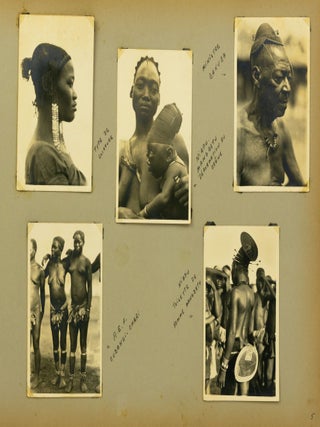 Item #145157 'L'Afrique qui dispara&icirc;t!' [an album containing 201 original...