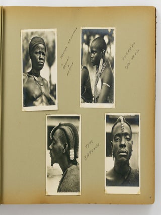 'L'Afrique qui dispara&icirc;t!' [an album containing 201 original photographs]
