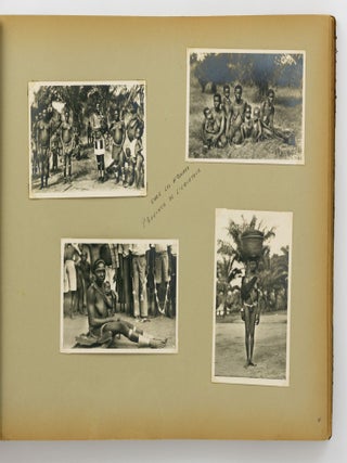 'L'Afrique qui dispara&icirc;t!' [an album containing 201 original photographs]