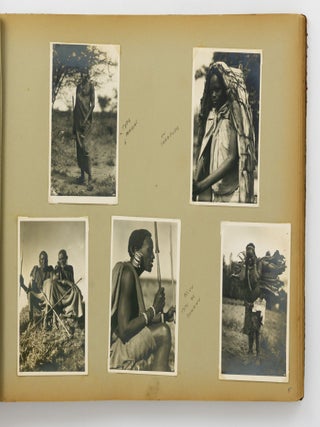 'L'Afrique qui dispara&icirc;t!' [an album containing 201 original photographs]
