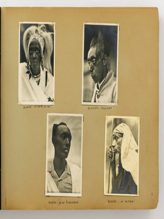 'L'Afrique qui dispara&icirc;t!' [an album containing 201 original photographs]