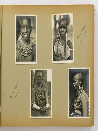 'L'Afrique qui dispara&icirc;t!' [an album containing 201 original photographs]
