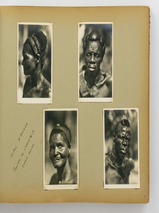 'L'Afrique qui dispara&icirc;t!' [an album containing 201 original photographs]