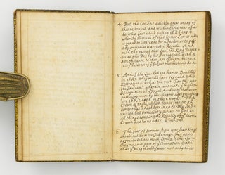 An early manuscript copy of Lord Nottingham's 'Treatise of the King's Power of Granting Pardons in Cases of Impeachment'