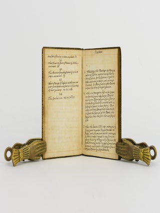An early manuscript copy of Lord Nottingham's 'Treatise of the King's Power of Granting Pardons in Cases of Impeachment'