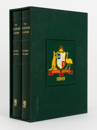 Item #145330 The Bradman Albums. Selections from Sir Donald Bradman's Official Collection. Volume...