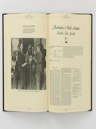 The Bradman Albums. Selections from Sir Donald Bradman's Official Collection. Volume 1: 1925-1934... Volume 2: 1935-1949