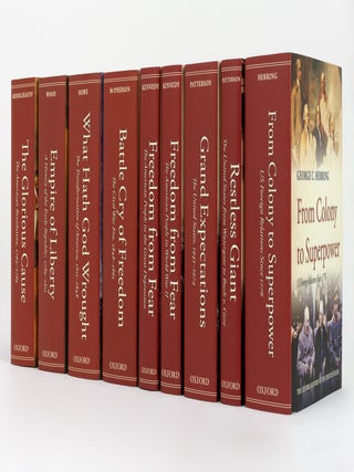 Item #145565 Nine volumes in The Oxford History of the United States series. Oxford History of...