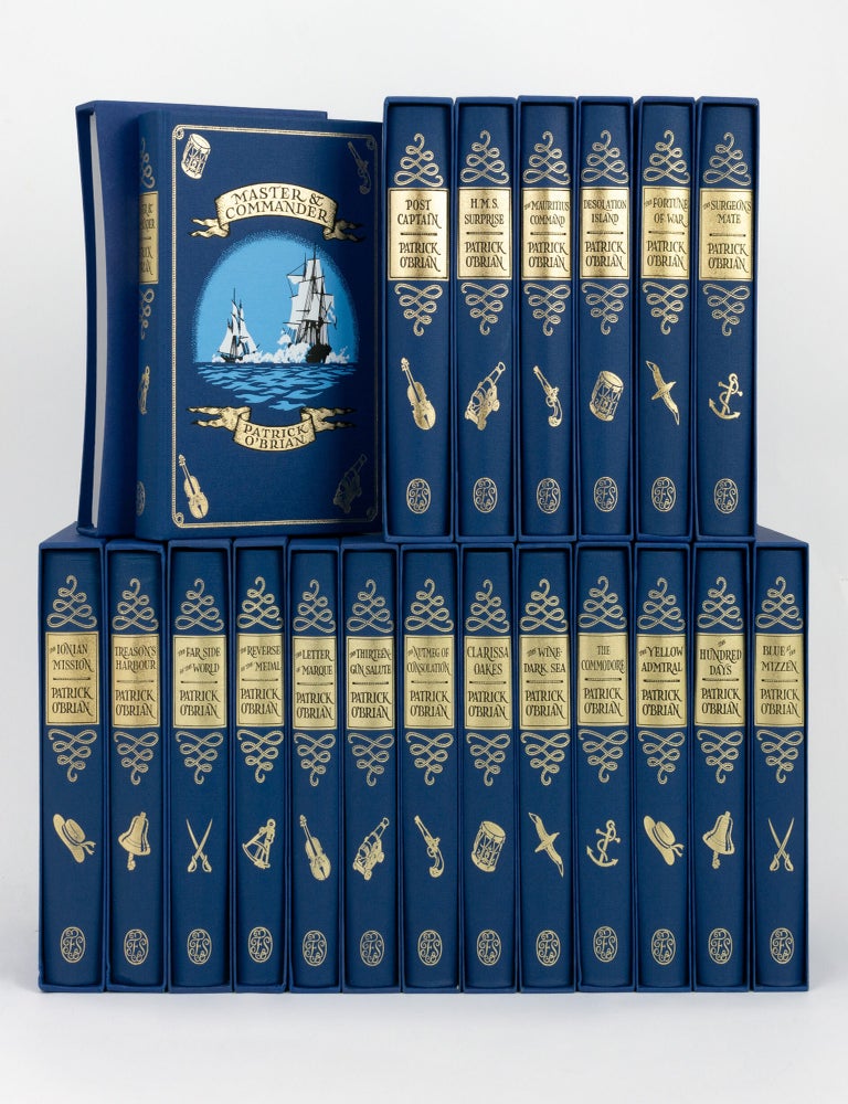 Item #145568 The complete Folio Society edition of 20 volumes of the Aubrey-Maturin series. Patrick O'BRIAN.