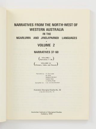 Narratives from the North-West of Western Australia in the Ngarluma and Jindjiparndi Languages