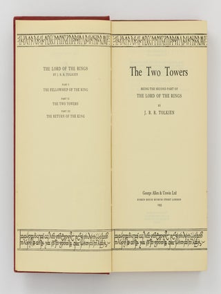 The Two Towers. Being the Second Part of The Lord of the Rings
