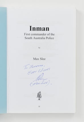 Inman. First Commander of the South Australia Police