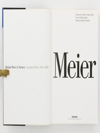Meier. Richard Meier & Partners. Complete Works, 1963-2008