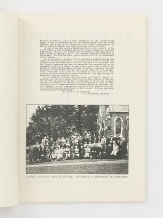 A Documentary and Pictorial Presentation of the Early Years of 'St. Mark's', Melbourne