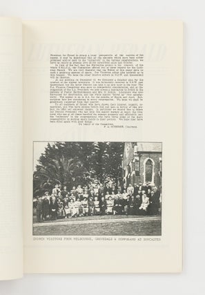A Documentary and Pictorial Presentation of the Early Years of 'St. Mark's', Melbourne
