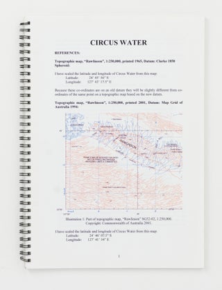 Circus Water. Rawlinson Range, Western Australia